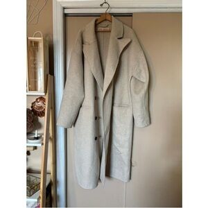 Free People Adore You Wool Trench Coat